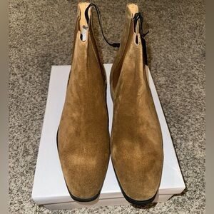 Express Men's Brown Suede Ankle Boots NWT